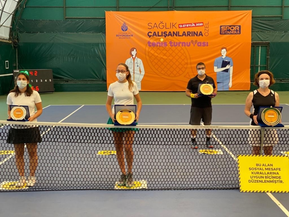 Sağlık çalışanlarına spor morali