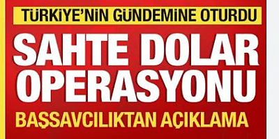 Sahte dolarları dolaşıma sokanlara operasyon!