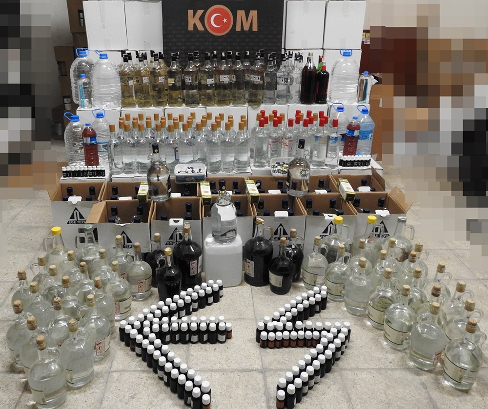 Sahte içkiye büyük darbe