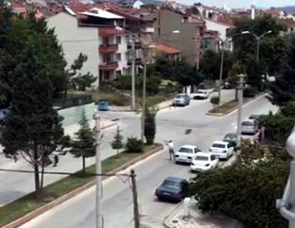 Saldırgan işte böyle görüntülendi
