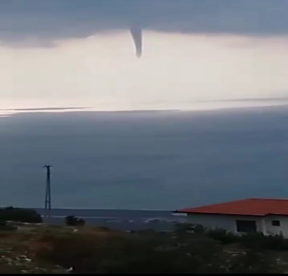 Samandağda Hortum Korkuttu