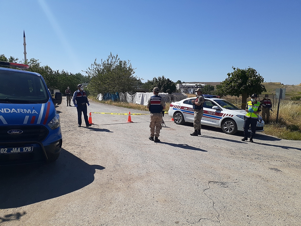 Samsat’ta 1 köy karantinaya alındı