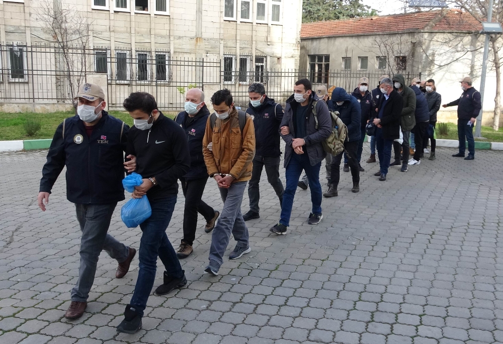 Samsun merkezli FETÖ operasyonunda 10 kişi adliyeye sevk edildi