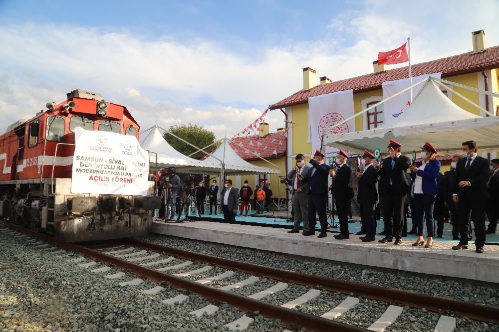 Samsun ve Sivas yeniden birbirine bağlandı