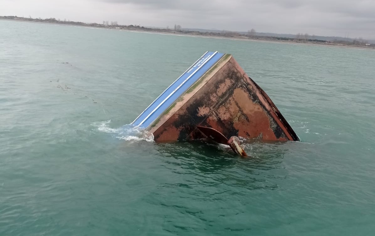 Samsun’da balıkçı teknesi battı