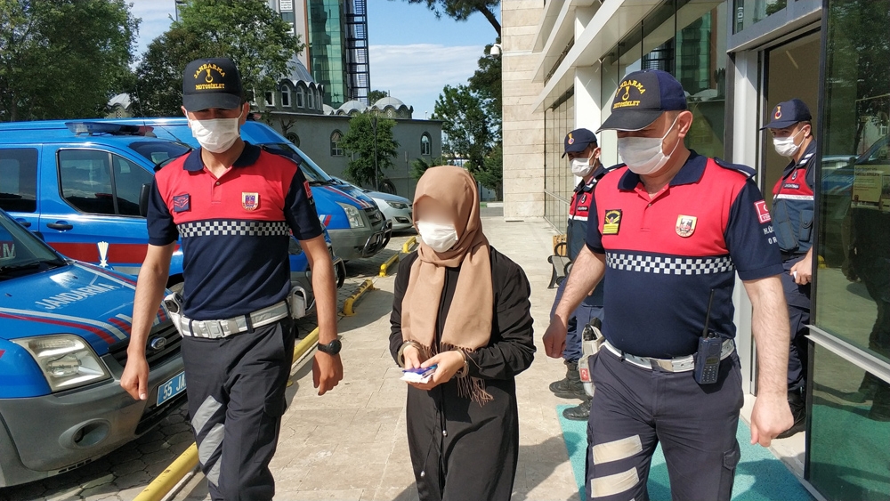 Samsun’da FETÖ’den gözaltına alınan kadın tutuklandı