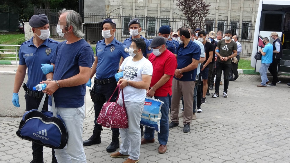 Samsun’da FETÖ’nün yeni yapılanması operasyonunda 35 kişi adliyeye sevk edildi