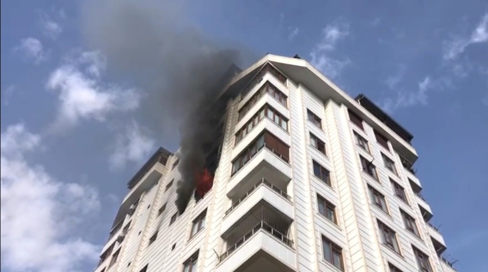 Şanlıurfa´da ev yangını: 1 ölü, 1 yaralı