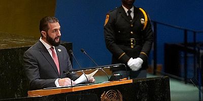 Şara, BM kürsüsünden Türkiye'ye teşekkür etti