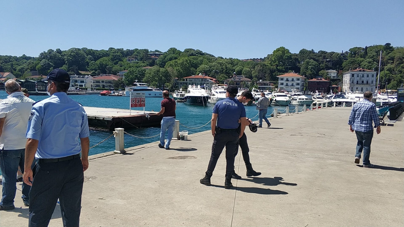 Sarıyer’de amatör balıkçılara denetim