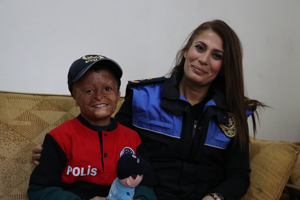 Savaş Mağduru Muhammedin Polis Olma Hayali Gerçek Oldu