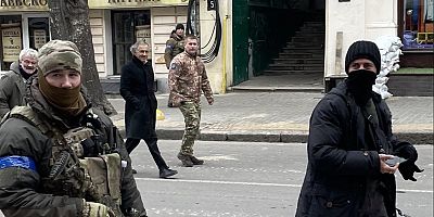 'Savaşın habercisi' olarak tanınan Fransız yazar Odessa'da görüldü
