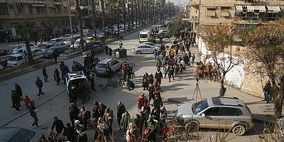 SDG Halep'te sivil hedeflere saldırdı