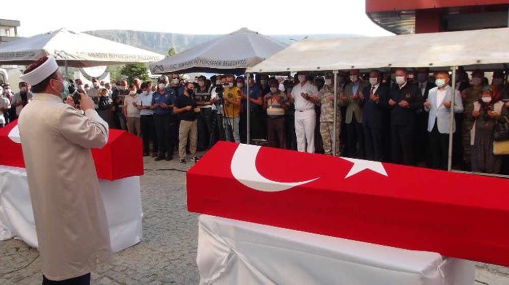 Şehit askerler memleketlerine uğurlandı