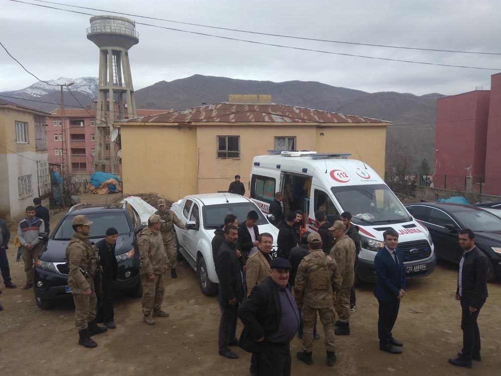 Şehit ateşi Batman’a düştü