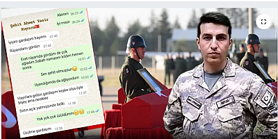 Şehidimizin kız kardeşiyle son mesajı ortaya çıktı: Sen şehit olmuşsun