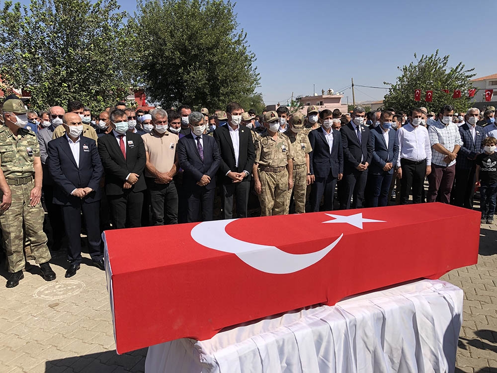 Şehit Temelli memleketi Mardin’de son yolculuğuna uğurlandı
