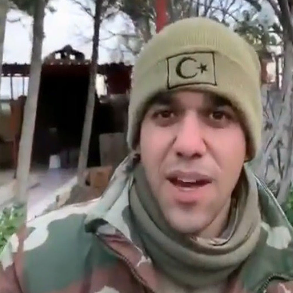 Şehitler İdlib’e giderken çektikleri videoda helallik istemiş
