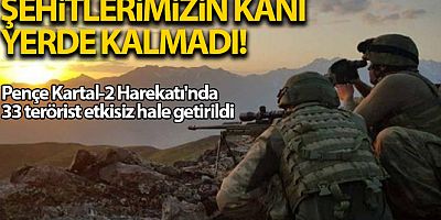 Şehitlerimizin kanı yerde kalmadı! 