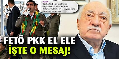 Selahattin Demirtaş'tan medet umuyorlar! FETÖ telefonunda ortaya çıktı