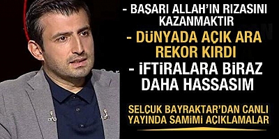 Selçuk Bayraktar: Başarı Allah'ın rızasını kazanmaktır