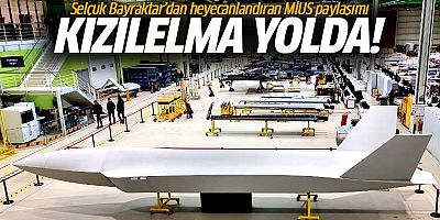 Selçuk Bayraktar'dan heyecanlandıran MİUS paylaşımı: KIZILELMA yolda