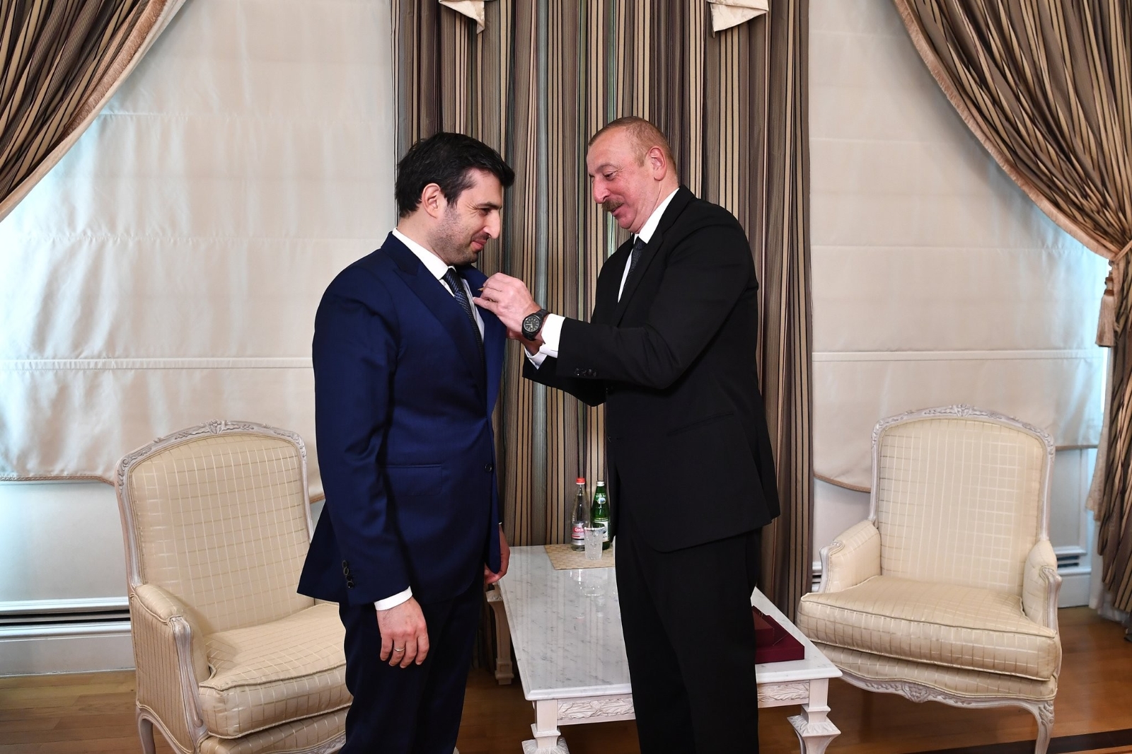 Selçuk Bayraktar ve Haluk Bayraktar’a Karabağ nişanı
