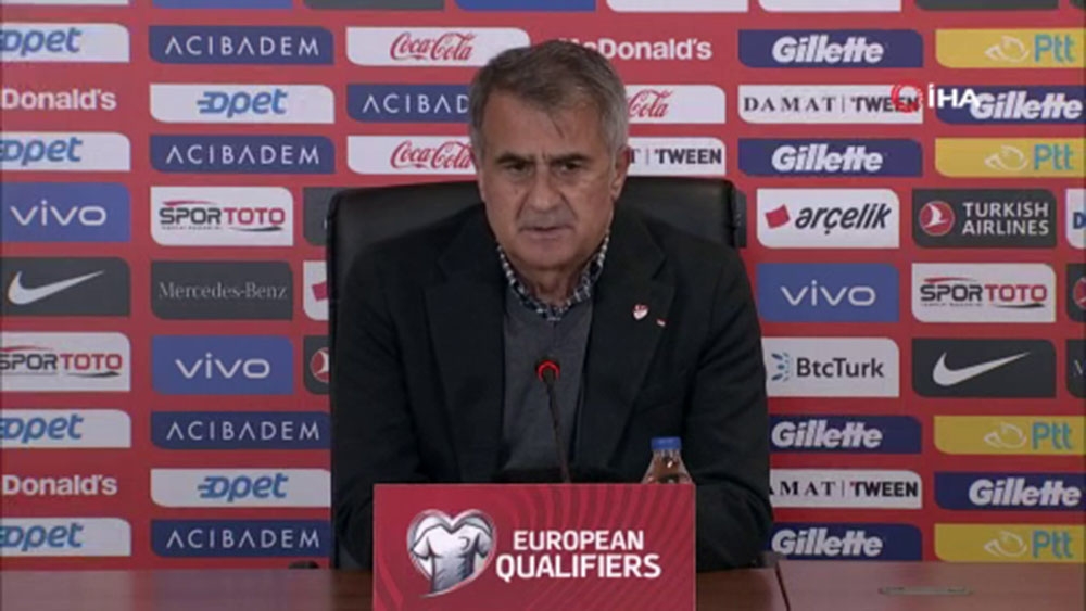 Şenol Güneş: “Norveç maçından iyi dönersek büyük avantaj yakalayacağız”