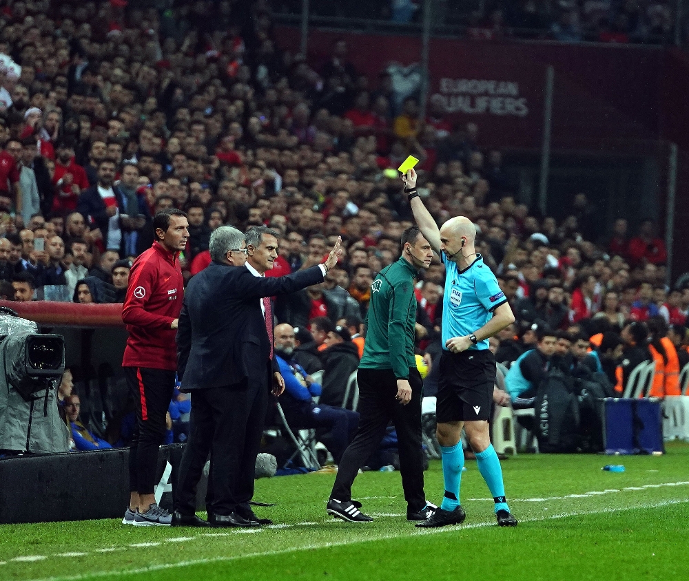 Şenol Güneş Sarı Kart Gördü