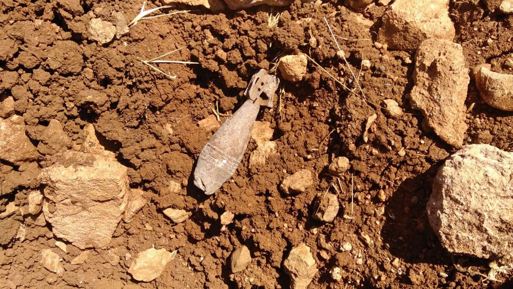 Siirt’te patlamamış havan mühimmatı bulundu