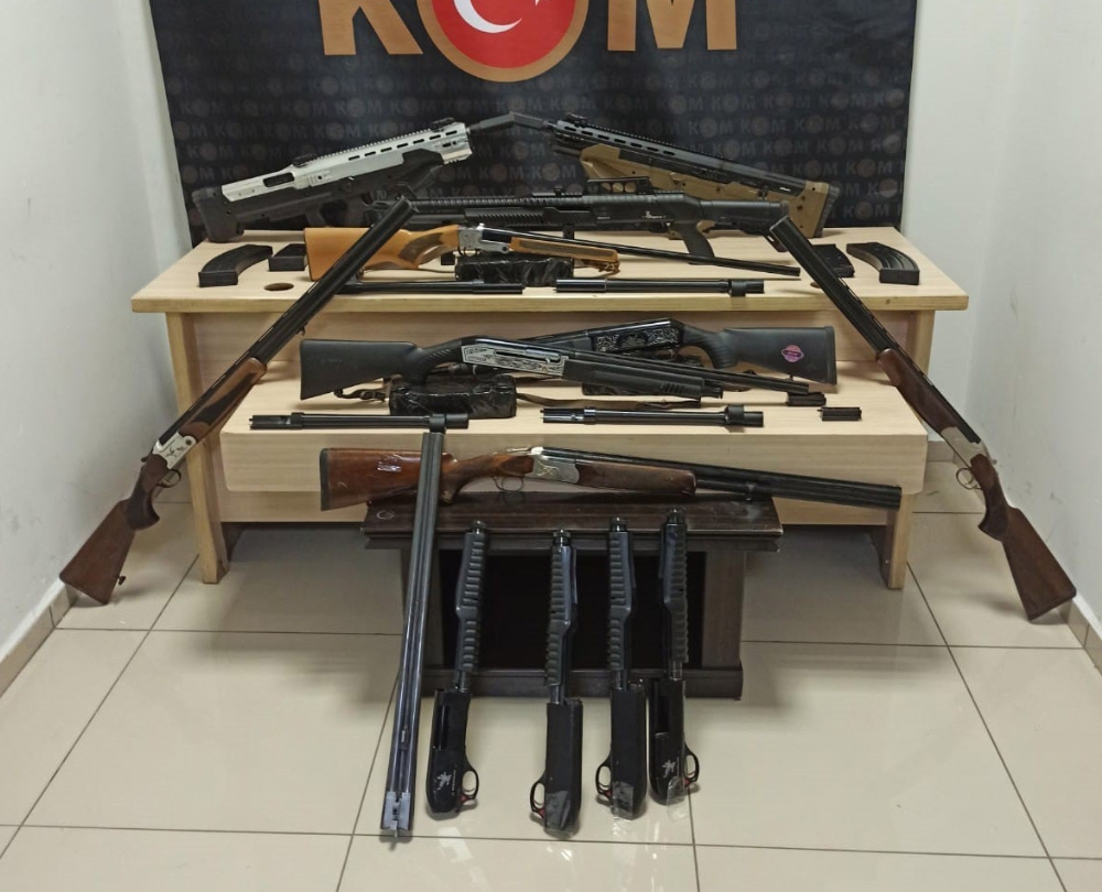 Silah kaçakçılarına göz açtırılmıyor