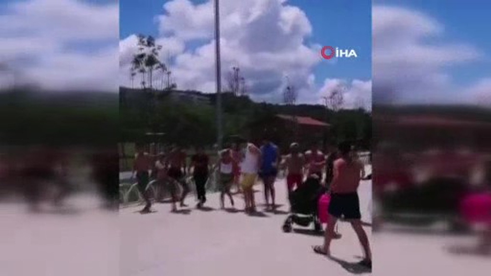 Şile’de sosyal mesafesiz halay pes dedirtti