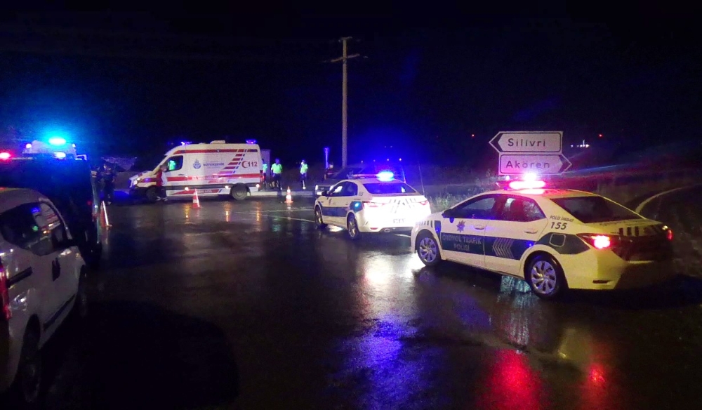 Silivri’de motosiklet kazası: 2 ölü