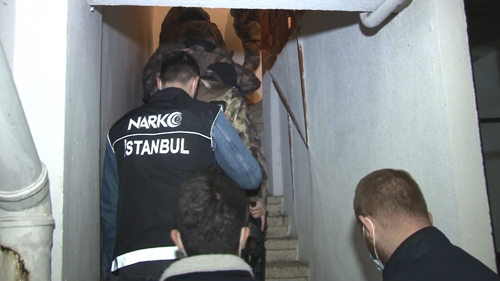 Silivri’de uyuşturucu operasyonu