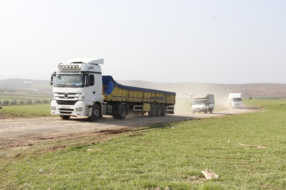 Sınıra ZBT ve mühimmat sevkiyatı