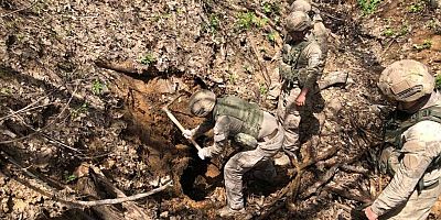 Şırnak'ta Gürz-12 operasyonu: Teröristlerin kullandığı depo imha edildi