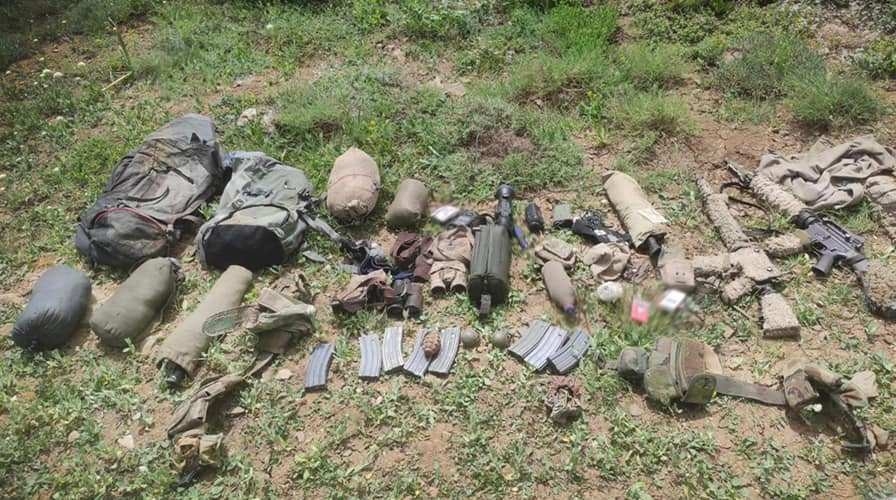 Şırnak’ta 2 teröristin etkisiz hale getirildiği bölgede silah ve mühimmat ele geçirildi