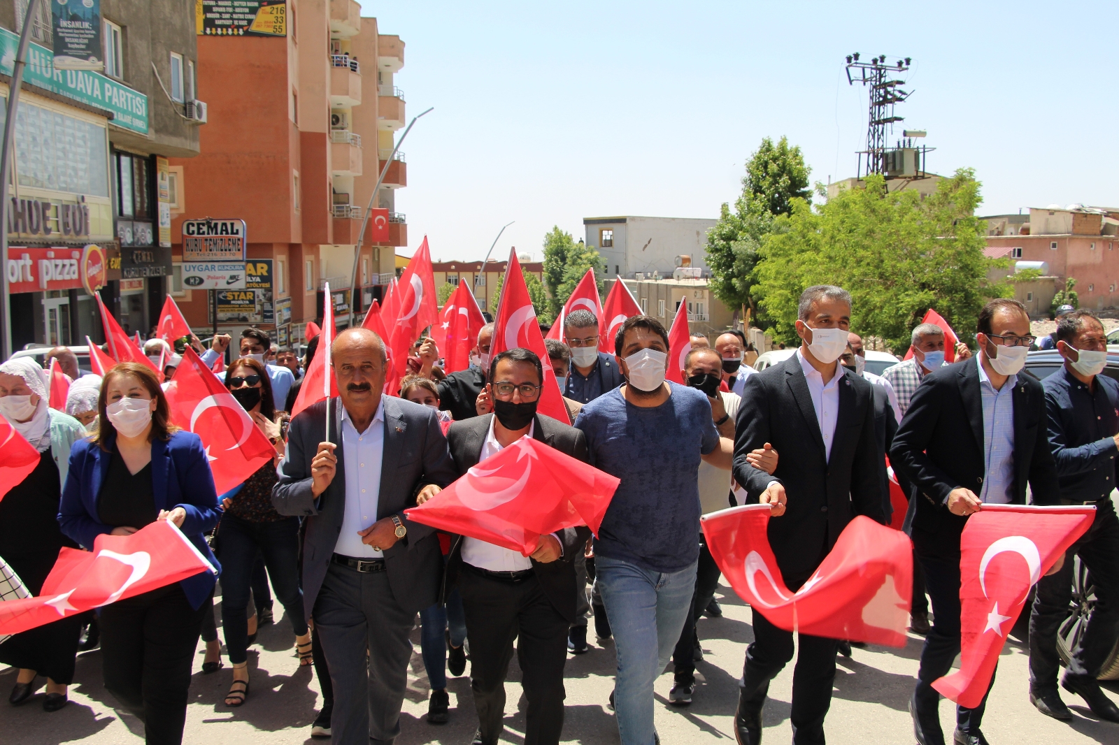 Şırnak’ta vatandaşlar terör örgütü PKK’nın saldırısını kınadı
