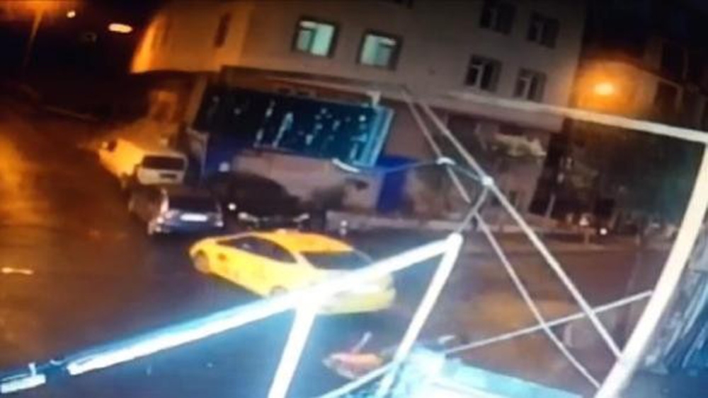 Şişli’de cinayet anı kamerada