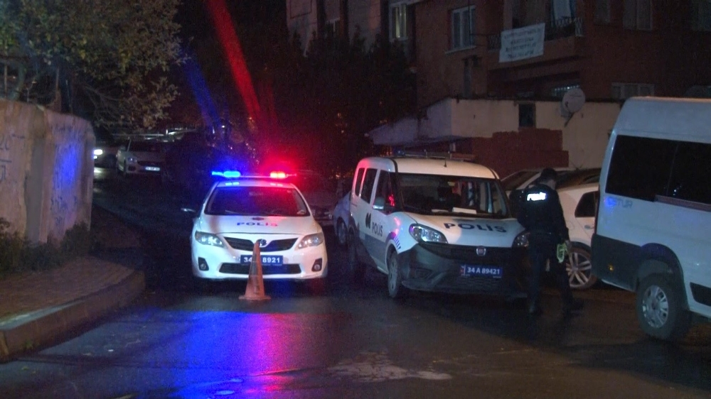 Şişli’de evde başlayan silahlı kavga sokakta bitti:1 yaralı