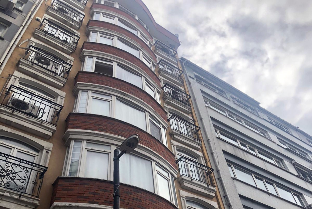 Şişli’de korku dolu anlar