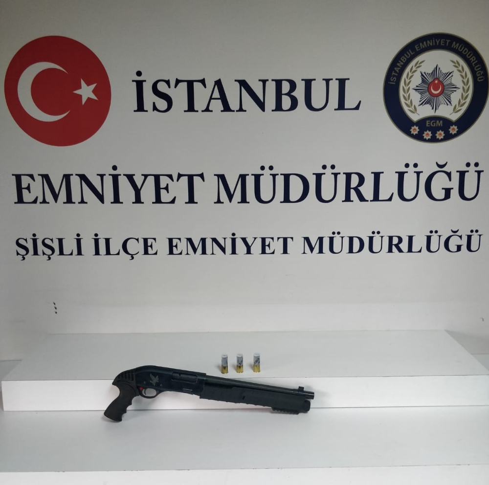 Şişli’de mahallelinin üzerine pompalı tüfekle ateş açan zanlılar yakalandı