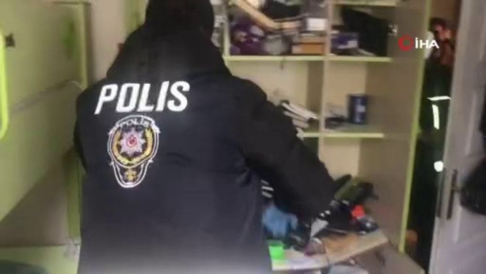 Şişli’de nefes kesen narkotik operasyonu
