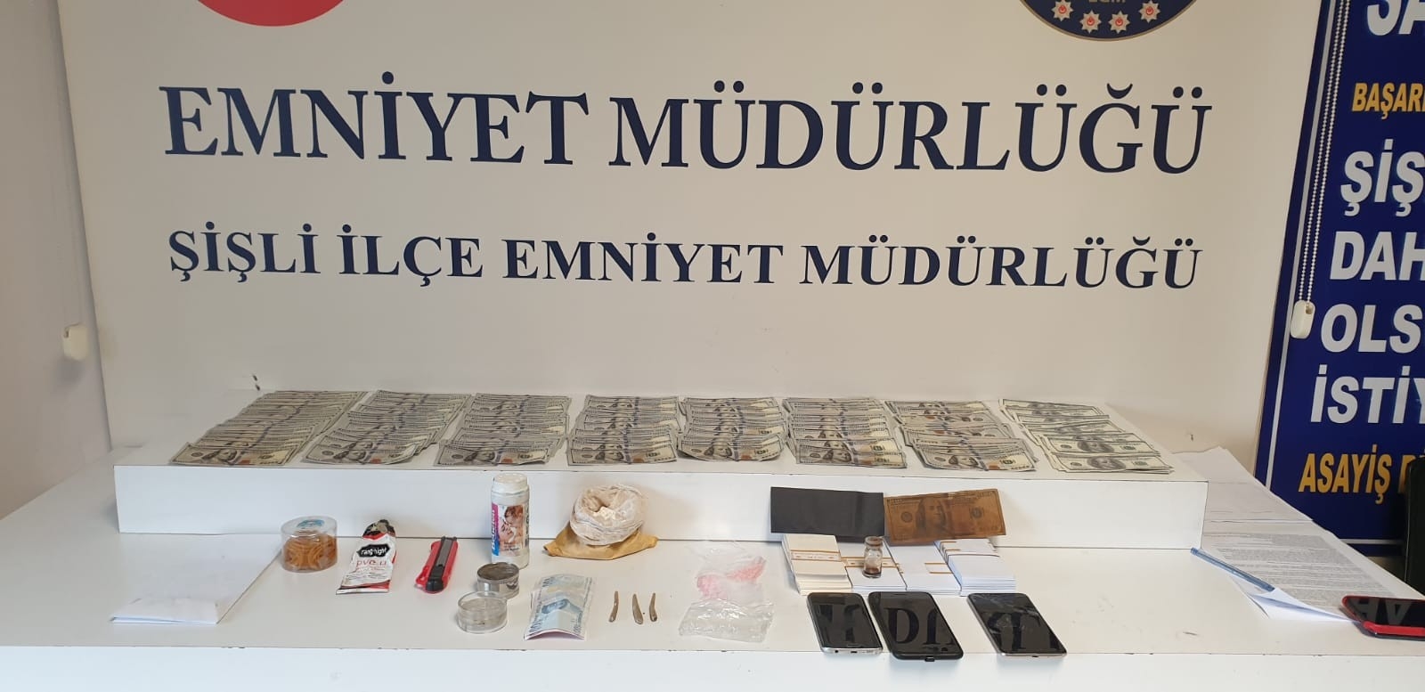 Şişli’de sahte dolar operasyonu