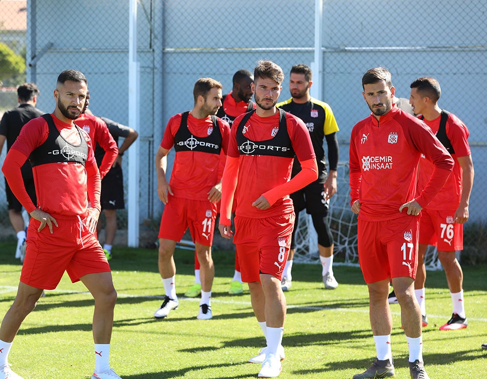 Sivasspor, Kayserispor maçının hazırlıklarını sürdürüyor