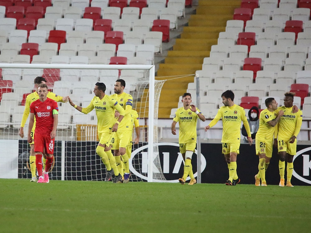 Sivasspor, sahasında Villarreal’e 1-0 mağlup oldu