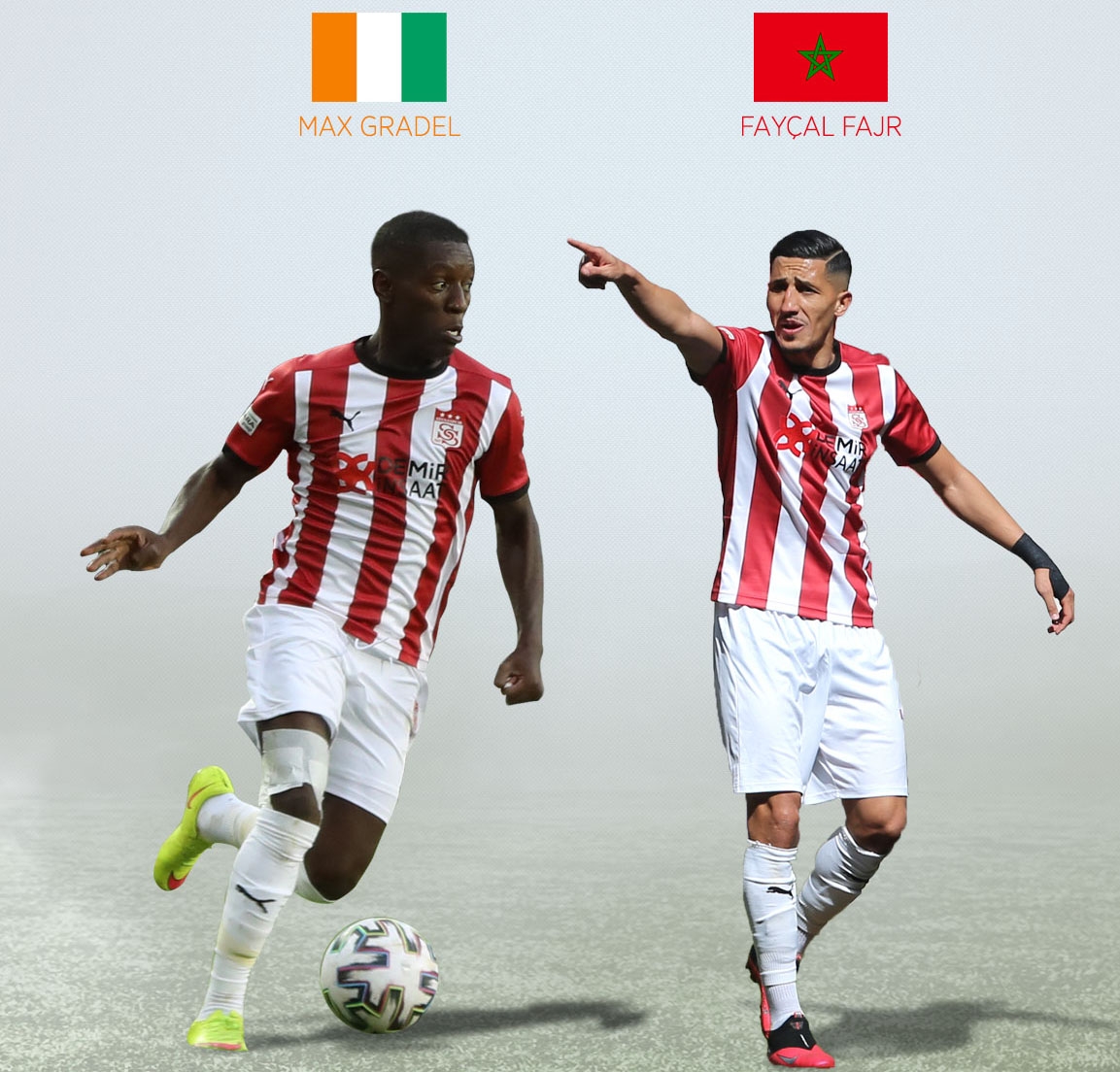 Sivasspor’da 2 futbolcuya milli davet