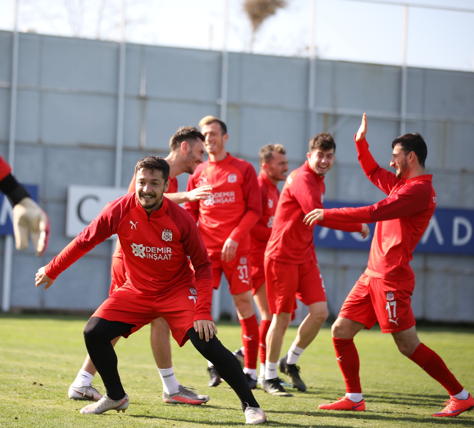 Sivasspor’da neşeli antrenman