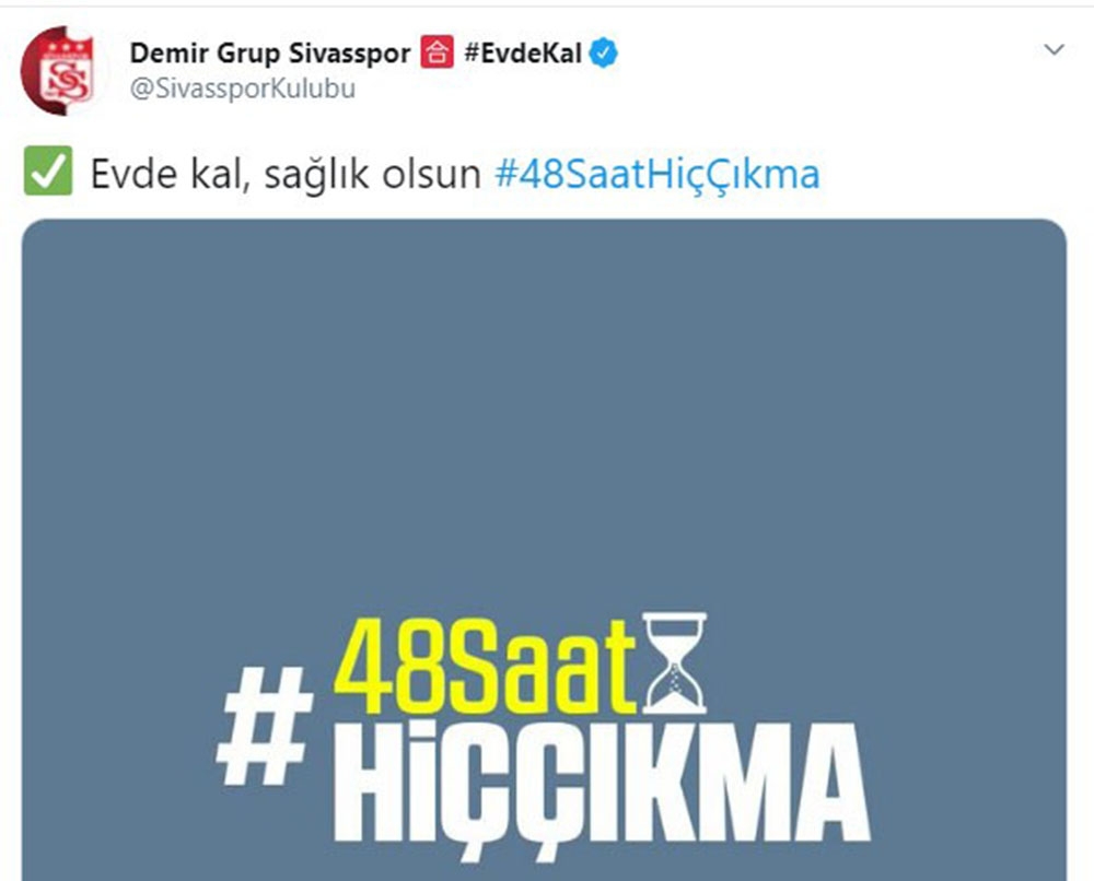 Sivasspor’dan “48 saat çıkma” çağrısı!