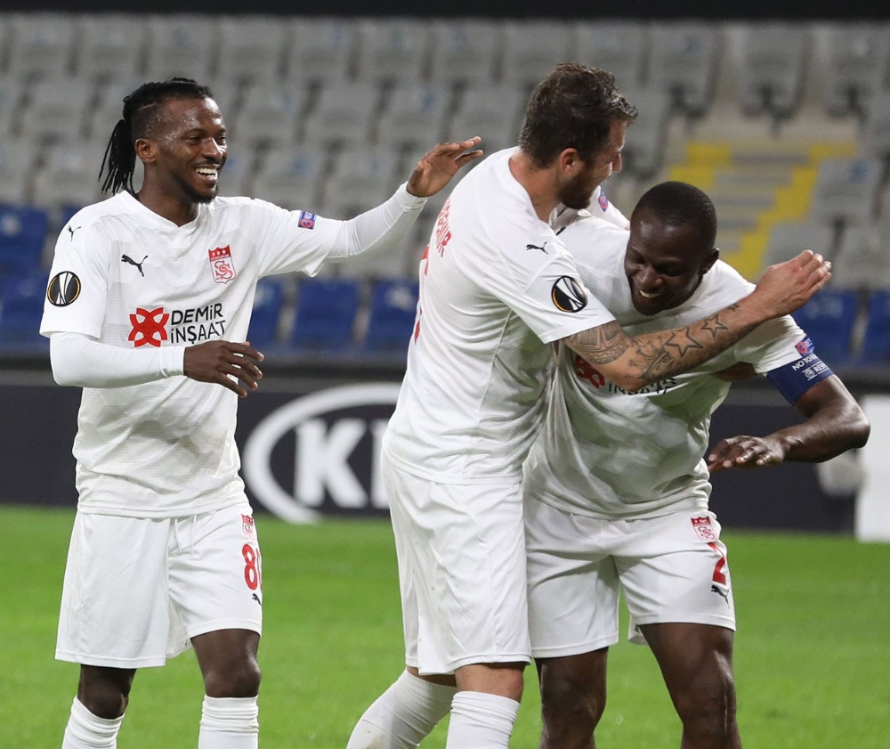 Sivasspor’un ‘Dede’ lakaplı Kone’si UEFA’da siftah yaptı